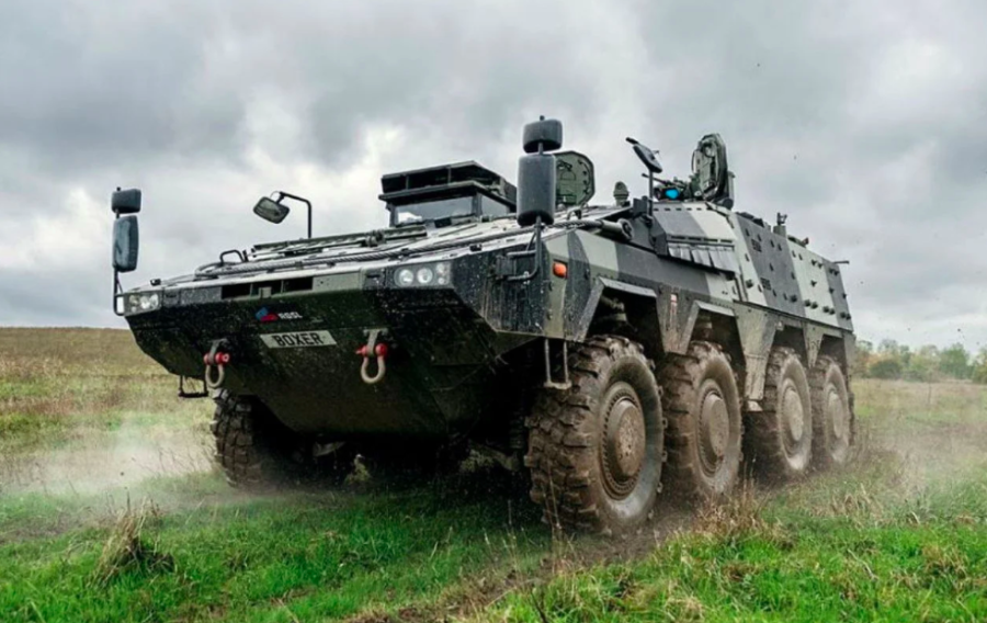 British Army to receive 100 extra armoured Boxer vehicles