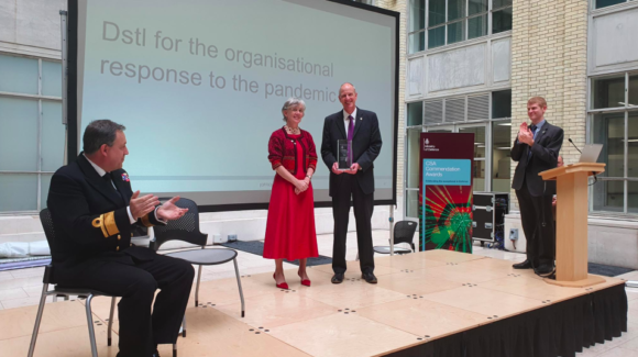 Bumper awards for official DPRTE partner Dstl’s world-leading science