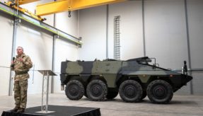 Dep Chief General Staff visits WFEL to announce 100 additional Boxer vehicles contract