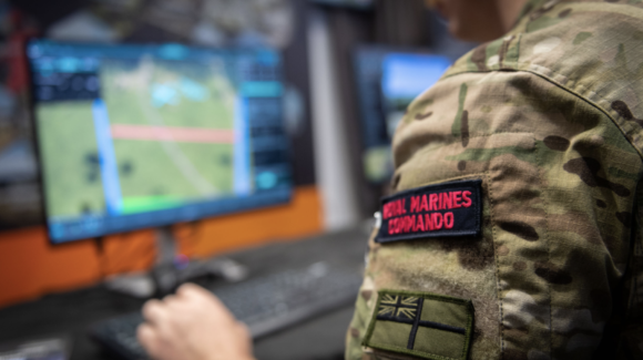 Virtual reality to enhance UK military training