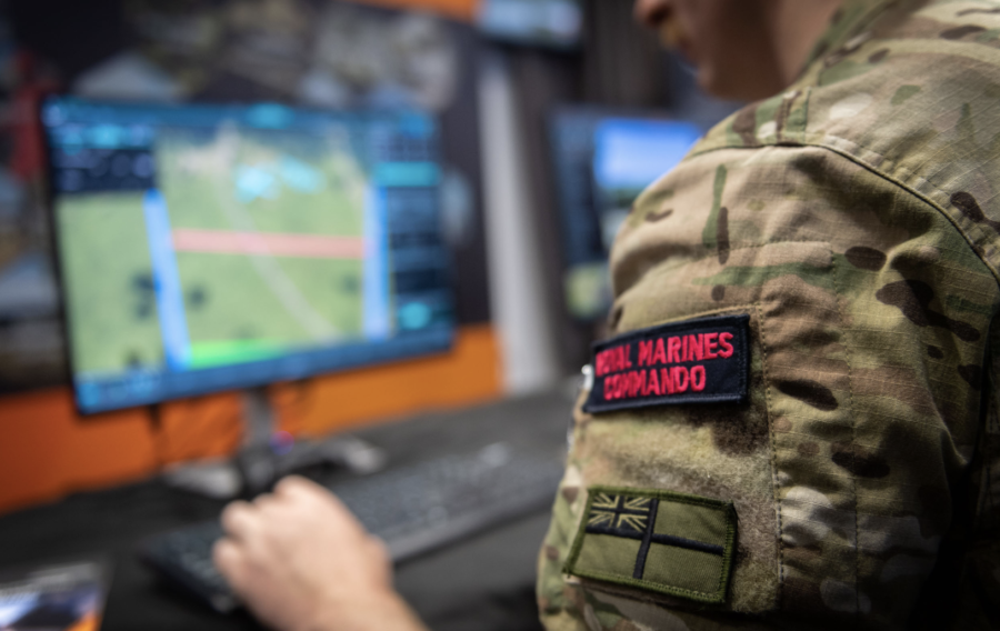 Virtual reality to enhance UK military training