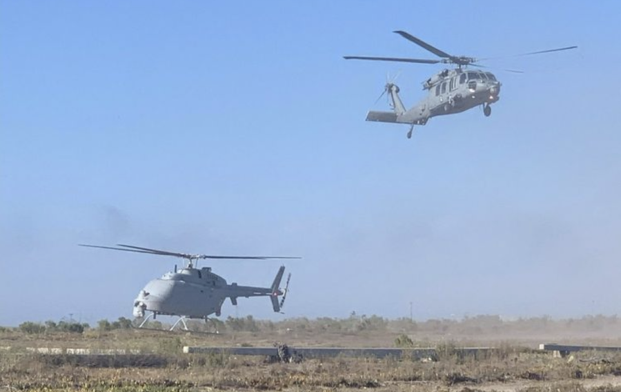 MQ-8C Fire Scout completes first expeditionary advanced base operations exercise