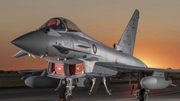 Qatar receives its first Eurofighter Typhoon