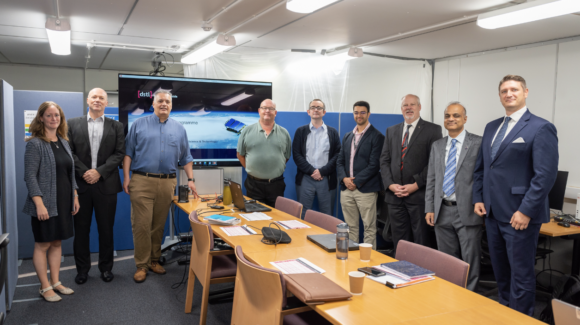Top US Space Force scientist visits Dstl