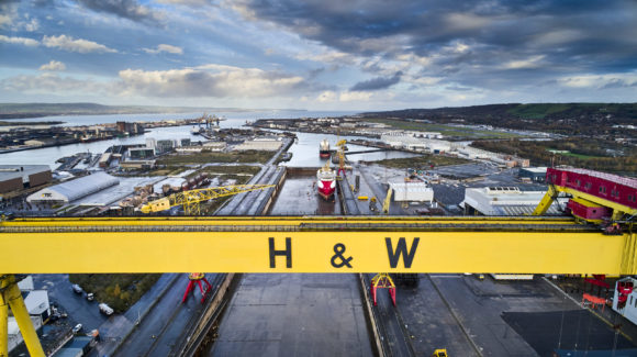 1,200 UK jobs created as naval shipbuilding returns to Belfast