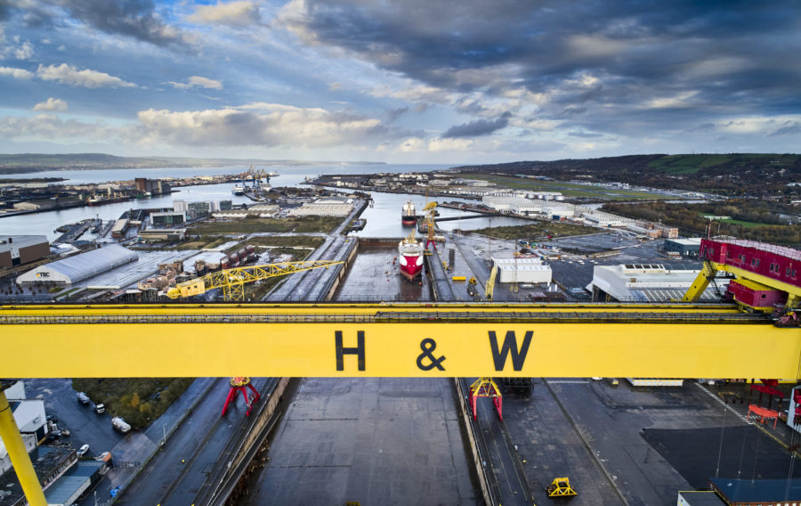 1,200 UK jobs created as naval shipbuilding returns to Belfast