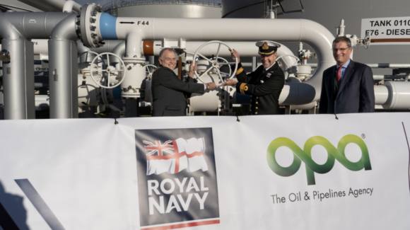 Gosport oil fuel depot upgraded to benefit future Navy requirements
