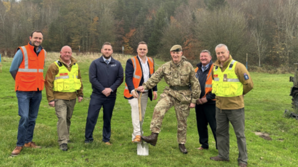 Work starts on new urban fighting skills facility at Whinny Hill