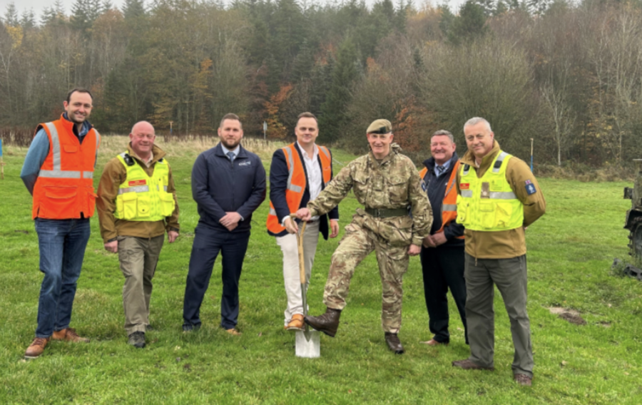 Work starts on new urban fighting skills facility at Whinny Hill