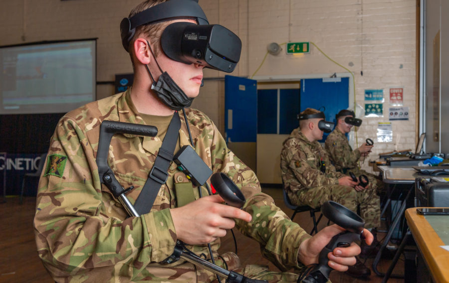 DASA funded virtual reality training technology is licenced by the Australian Army