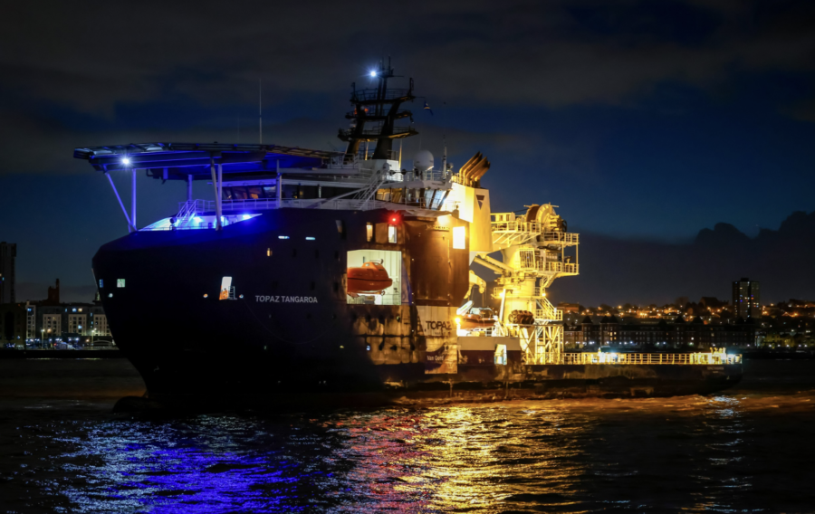 New UK subsea protection ship arrives into Merseyside