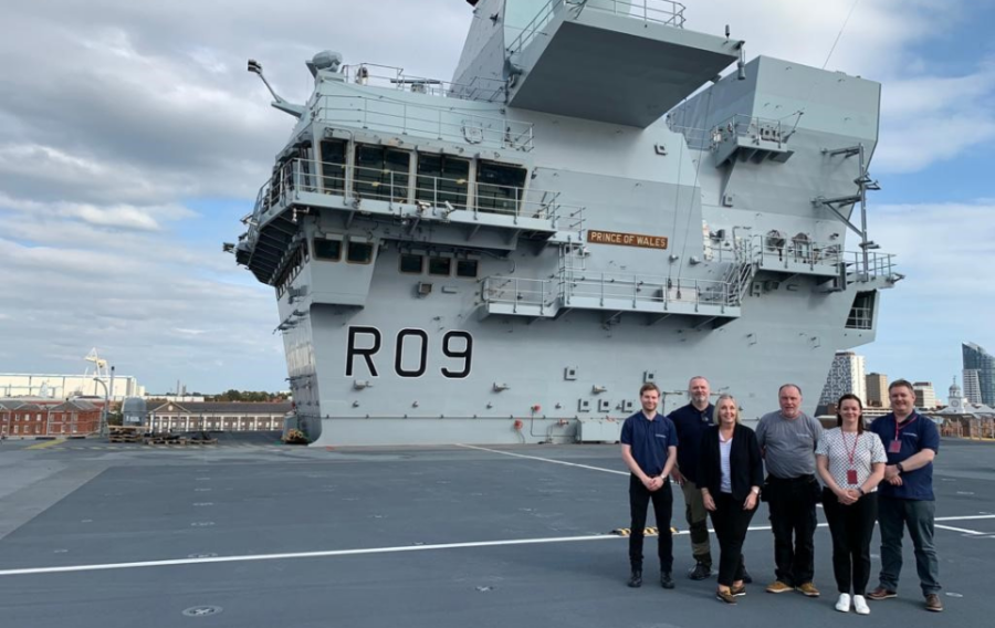 DASA funding has helped a Northern Ireland SME deliver personnel and accounting technology to the Royal Navy’s aircraft carriers.
