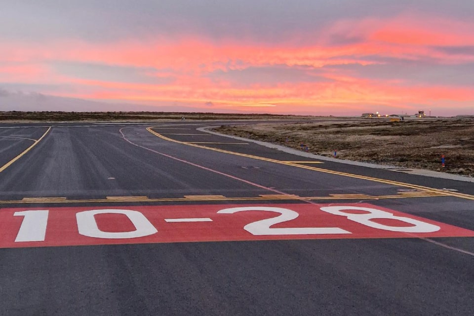 DIO has completed a nearly £7M project to extend the lifespan of the runways and taxiways in the Falkland Islands