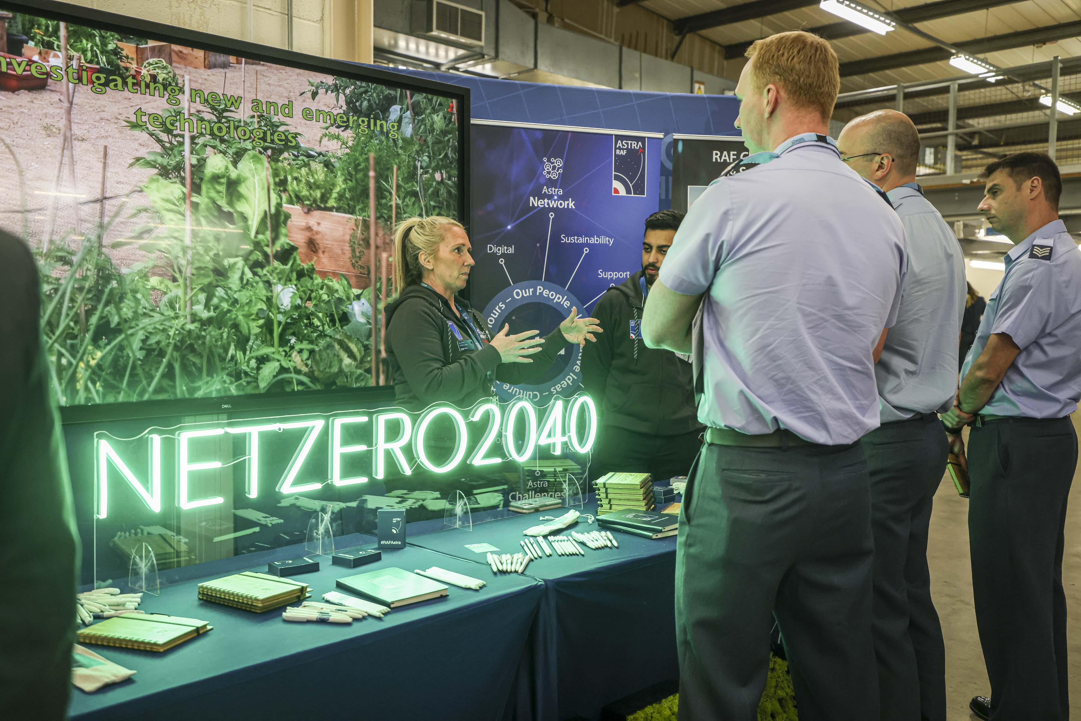 The RAF has set itself on an ambitious path to achieve net-zero by 2040, ten years before of the rest of Defence.