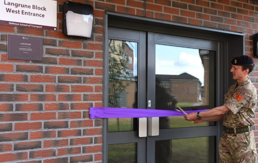 The Defence School of Transport (DST) in Leconfield has welcomed new ‘green’ accommodation