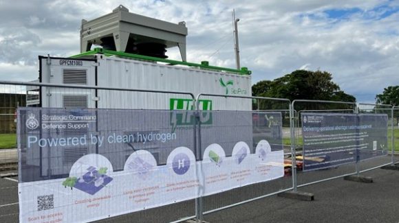 Defence Support has launched the first of three hydrogen-fuelled charging facilities to power Front-Line Command electric fleet vehicles supporting defence’s transition to net zero.