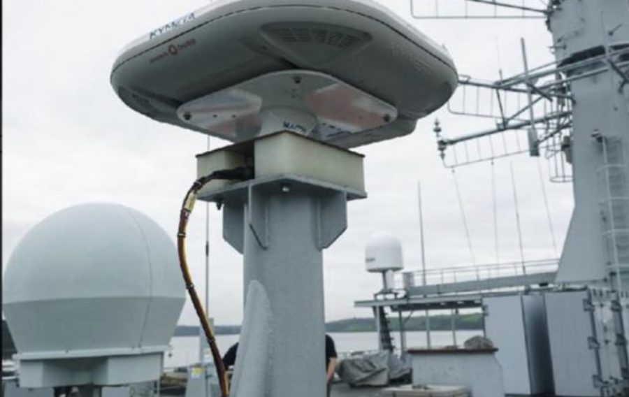 The Royal Fleet Auxiliary ship Argus is the first military vessel to deploy low Earth orbit (LEO) satellite internet for her 400-strong crew