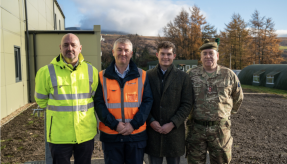 First carbon neutral accommodation buildings in Scotland to support operational training