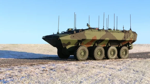 BAE Systems has delivered its first ACV Command and Control variant to the US Marine Corps.