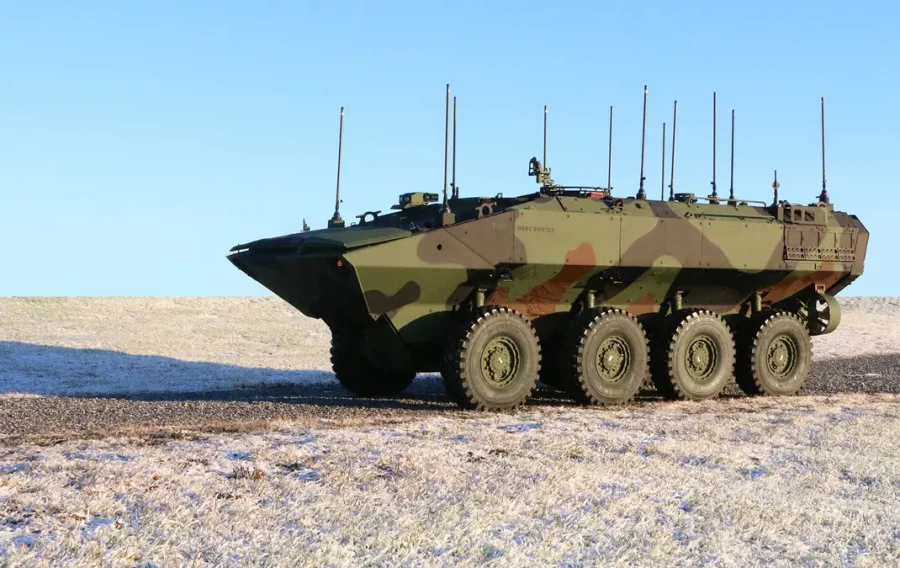 BAE Systems has delivered its first ACV Command and Control variant to the US Marine Corps.