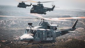 Images show the handover of 84 Squadron based at Royal Air Force Akrotiri in Cyprus. 84 Squadron is currently home to the Griffin HA2 who will be handing to the Puma HC2 on 31 March 2023.
