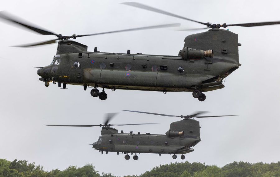Britain’s heavy lift capability will be bolstered with the purchase of 14 extended-range Chinooks (CH47-ER), which will pump an estimated £151M into the UK economy.