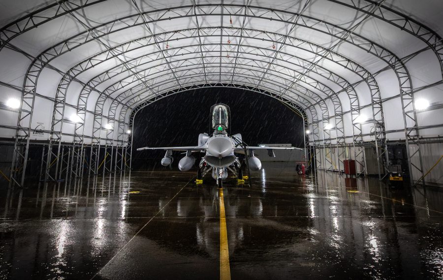 Lockheed Martin has marked a significant milestone with the departure of the first ferry cell of three F-16 Block 70 jets from Greenville, South Carolina, to Bahrain.