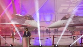 In a ceremony at Lockheed Martin's Greenville facility, Deputy Prime Minister and Minister of Defence of the Slovak Republic, Robert Kaliňák, along with esteemed delegates from the United States and Slovakia, commemorated the delivery of Slovakia's first two F-16 Block 70 aircraft. 