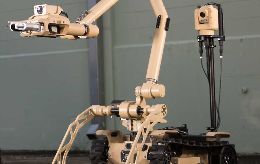 New bomb disposal robots for the British Army