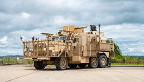 For the first time scientists and engineers have successfully fired a high powered laser energy weapon from a British Army combat vehicle.