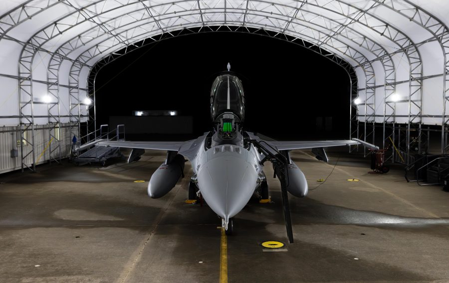 Arrival of first F16 block 70 Jets