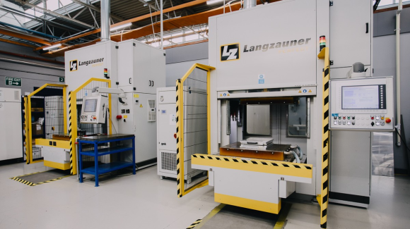 Image: PENATXIA – 2 out of the 6 heated hydraulic presses for rate and volume production.