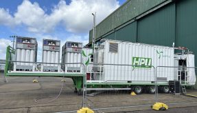 Hydrogen Power Units provided by GeoPura. MOD Crown copyright