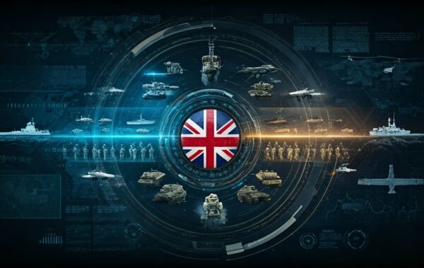 The UK government has announced the largest sustained increase in defence spending since the Cold War, with a commitment to raise spending to 2.5% of GDP from April 2027