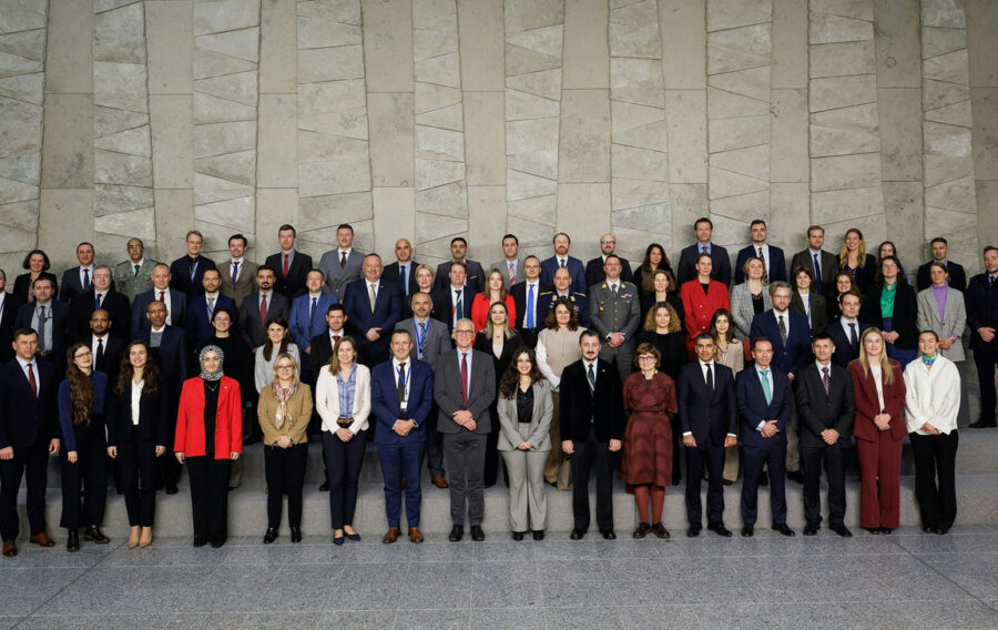 NATO member and partner nations convened at the Alliance's headquarters in Brussels on 19 November 2025 for the annual meeting of National Points of Contact for the Defence and related Security Capacity Building (DCB) Initiative.