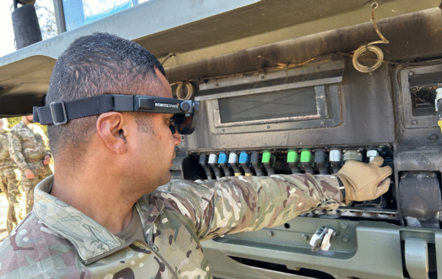 RemoteSpark enables remote expert support for military operations