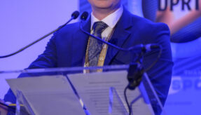 Luke Calum speaks at Glasgow hosted a defining moment for the UK defence community on 20 May as BIP Solutions, in partnership with ADS Scotland, convened the inaugural DPRTE Scottish Defence Procurement and Supply Chain Summit.