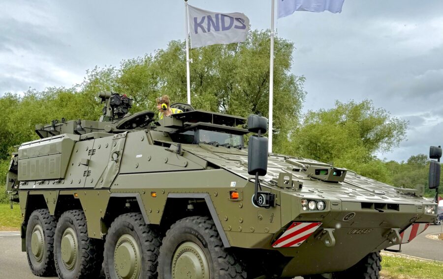 The UK's Boxer programme has reached a landmark, with the 100th Boxer Mechanised Infantry Vehicle delivered to the Ministry of Defence