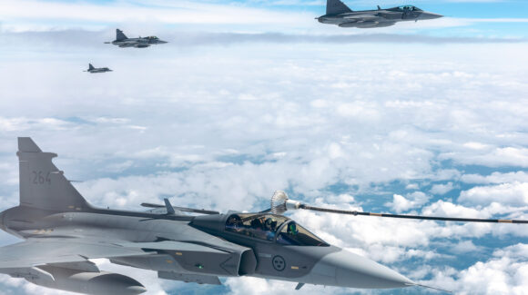 Prime Minister Keir Starmer has announced a €300 million UK investment to help deliver a full squadron of advanced Swedish Gripen E fighter jets to Ukraine, strengthening Ukrainian air defences against Russian attacks while supporting 5,000 highly skilled jobs across more than 50 UK-based companies.